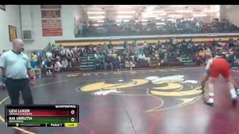 182 lbs Quarterfinal - Kai Urrutia, Bremerton vs Levi Luker, Graham-Kapowsin