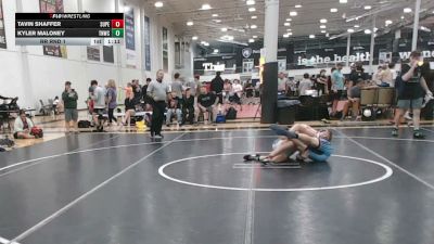 128 lbs Rr Rnd 1 - Tavin Shaffer, Superior Wrestling - HSC vs Kyler Maloney, TNWC Funky - HSC