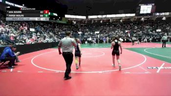 110 lbs Champ. Round 1 - Piper Wolfe, Unattached vs Ava Sours, CLY2