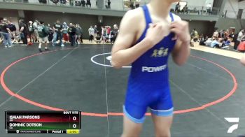 170 lbs Cons. Round 3 - Isaiah Parsons, OR vs Dominic Dotson, CA