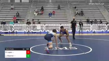 138 lbs Semifinal - Rudy Lopez, CO vs Joshua Sharron, NH
