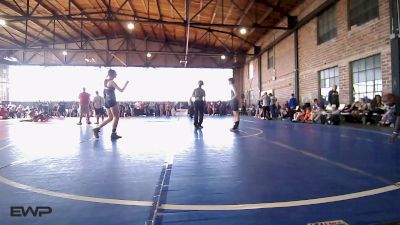 110 lbs Quarterfinal - Marley Jo Hall, Coweta Tiger Wrestling vs Fayelen Brown, Sperry Wrestling Club