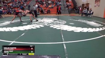 150 lbs Quarterfinal - Noah Fent, Ashland vs Nolan Martin, Buckeye (Medina)