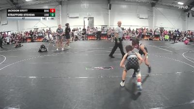 67 lbs Round 1 (6 Team) - Strafford Stevens, Level Up Wrestling Club vs Jackson Stott, Backyard Bullies Wrestling Club