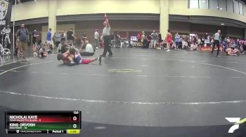 130 lbs Round 1 (6 Team) - King Orvosh, Dogtown vs Nicholai Kaye, Team Palmetto Black