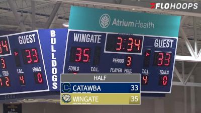 Replay: Catawba vs Wingate - 2023 Catawba vs Wingate - Women's | Jan 18 @ 5 PM