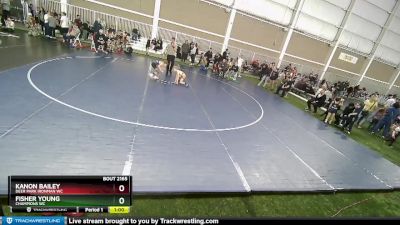 63 lbs Cons. Round 4 - Fisher Young, Champions WC vs Kanon Bailey, Deer Park Ironman WC