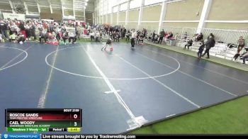 56 lbs Cons. Round 4 - Cael Woody, Sanderson Wrestling Academy vs Roscoe Sands, Team Prestige Wrestling