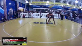 138 lbs Cons. Round 2 - Preston Thompkins, Riverdale High School vs Clinton Thompson Jr, Quest For Gold