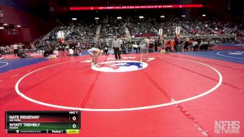 2A-190 lbs Quarterfinal - Wyatt Trembly, Dubois vs Nate Ridgeway, Big Horn