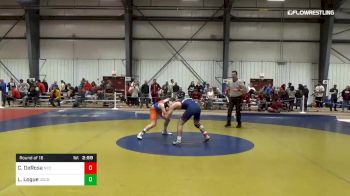 133 lbs Round Of 16 - Chris DeRosa, New England College vs Liam Logue, Coast Guard