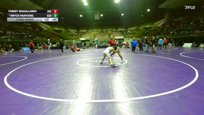 132 lbs Consolation - Tommy Magallanes, Justin Garza vs Bryce Pasvogel, Clovis North