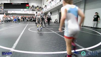 66 lbs Rr Rnd 2 - Haze Mashburn, Collinsville Cardinal Youth Wrestling vs Archer Haley, Broken Bow Youth Wrestling