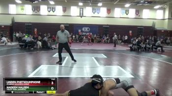 120 lbs Semifinal - Nadeem Haleem, Tinley Park (Andrew) vs Linden Phetxoumphone, Clarion-Goldfield-Dows