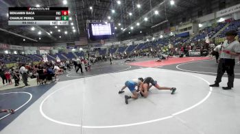 95 lbs Rr Rnd 2 - Benjamin Baca, Pikes Peak Warriors vs Charlie Perea, Mile High WC