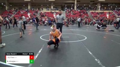 105 lbs Cons. Round 4 - Deacon Finn, The Best Wrestler vs Nikko Hinojos, Newton Wrestling Club