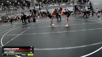 215 lbs Round 4 (8 Team) - Jake Conroy, Team Shutt Garnett Trained vs Andrew Weippert, VA Team Predator