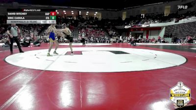 126 lbs Semifinals (8 Team) - David Ritchey, SAND SPRINGS vs Eric Casula, STILLWATER