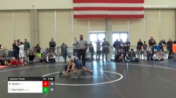 69 lbs Quarterfinal - Boden Waite, Junior Terps ES vs Tommy Marchetti, Edge ES