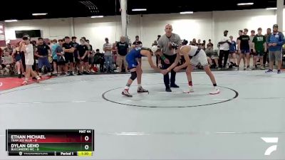 106 lbs Round 1 (6 Team) - Ethan Michael, Team 302 Blue vs Dylan Geho, Buccaneers WC