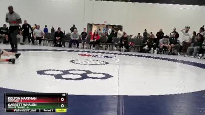 85 lbs Quarterfinals (8 Team) - Kolton Hartman, Ohio Gold vs Garrett Whalen, Steller Trained