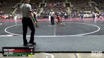 6A 157 lbs Quarterfinal - Nick Mackey, Russell County vs Jude Smith, Mountain Brook