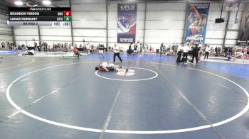 138 lbs Rr Rnd 2 - Dominic Kemble, Ohio Titan Grey vs Aidan Mariano, D3 Training Center