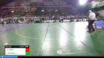 3A 160 lbs Cons. Round 1 - Ethan Skelly, Fruitland vs Tommy Woodcock, Sugar-Salem