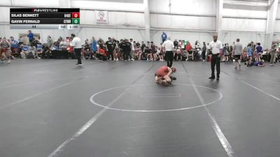 84 lbs Round 2 (8 Team) - Gavin Fernald, CTWHALE Blue vs Silas Bennett, 84 Athletes