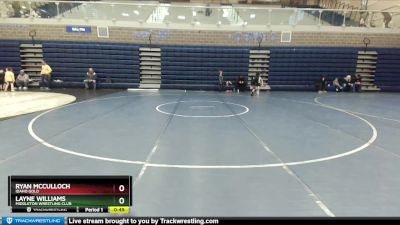 65 lbs Quarterfinal - Ryan McCulloch, Idaho Gold vs Layne Williams, Middleton Wrestling Club