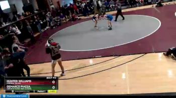 152 lbs Semifinal - Demarco Piazza, Coeur D`Alene High School vs Hunter Williams, Central Valley