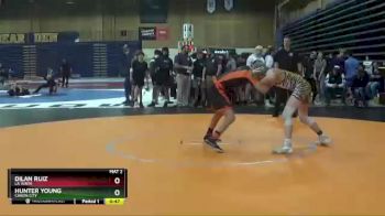 152 lbs Cons. Round 5 - Hunter Young, Canon City vs Dilan Ruiz, La Junta