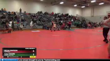 152 lbs Cons. Round 4 - Micah Simpson, Montrose vs Cale Moore, Grand Junction