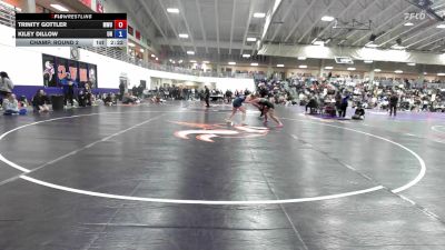 160 lbs Champ. Round 2 - Kiley Dillow, Unattached vs Trinity Gottler, Midway