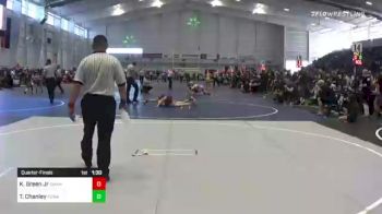 90 lbs Quarterfinal - Kameron Green Jr, Omaha vs Taylen Chanley, Poway Elite