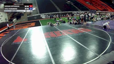 113 lbs Keegan Jefferson, Oregon 2 HS Boys vs Cole Kusumoto, Hawaii 2 HS Boys