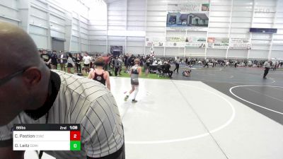 86 lbs Semifinal - Camden Pastion, Coachella Valley WC vs Oliver Leitz, Dominate WC
