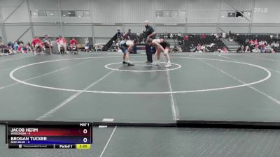 157 lbs Placement Matches (8 Team) - Jacob Herm, Wisconsin vs Brogan Tucker, Ohio Blue