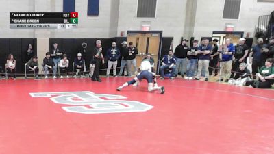 126 lbs Consolation - Patrick Cloney, Tri-County vs Shane Breen, Billerica