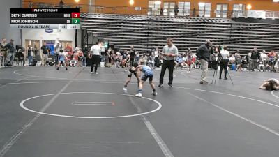 64 lbs Round 2 (6 Team) - Seth Curtiss, Neighborhood Wrestling vs Nick Johnson, Scuffle Misfits