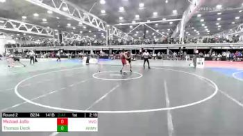 141 lbs Rr Rnd 2 - Michael Jaffe, Hvd vs Thomas Deck, Army