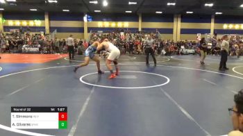 Match - Thailer SImmons, Pq Pinners vs Adrian Olivares, Spartan Wrestling Academy