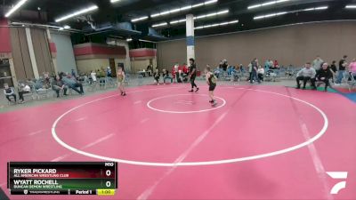 86 lbs Round 5 - Ryker Pickard, All American Wrestling Club vs Wyatt Rochell, Duncan Demon Wrestling