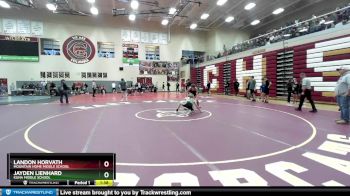 127 lbs Cons. Round 5 - Jayden Lienhard, Kuna Middle School vs Landon Horvath, Mountain Home Middle School