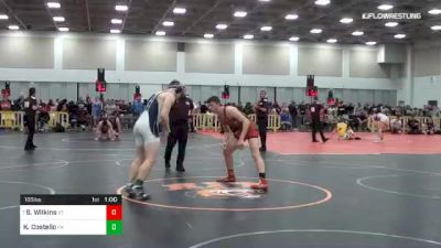 195 lbs Consi Of 4 - Sampson Wilkins, VT vs Kyle Costello, PA