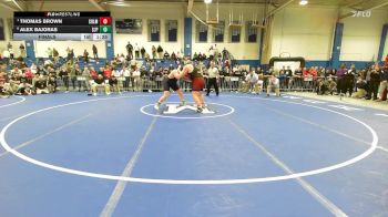 285 lbs Final - Thomas Brown, Chelmsford vs Alex Bajoras, Saint John's Prep