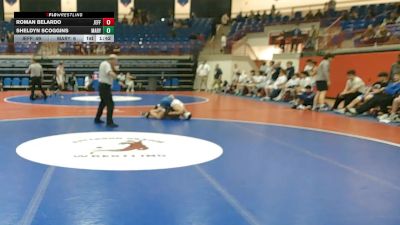 138 lbs Round 1 (16 Team) - Roman Belardo, Jefferson vs Sheldyn Scoggins, Mary Persons