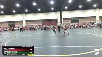 56 lbs Quarterfinal - Kellan Smith, Belding vs Bradley Crowe, Soddy Daisy Wrestling