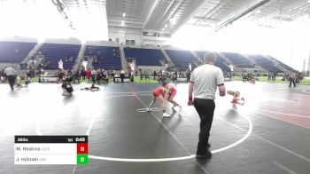 88 lbs 2nd Place - Malik Hoskins, Tucson Cyclones vs Jack Holman, Jwc