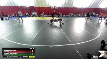 150-151 B Round 2 - Aidan Hackney, Reedsburg vs Boone Pryor, Creston